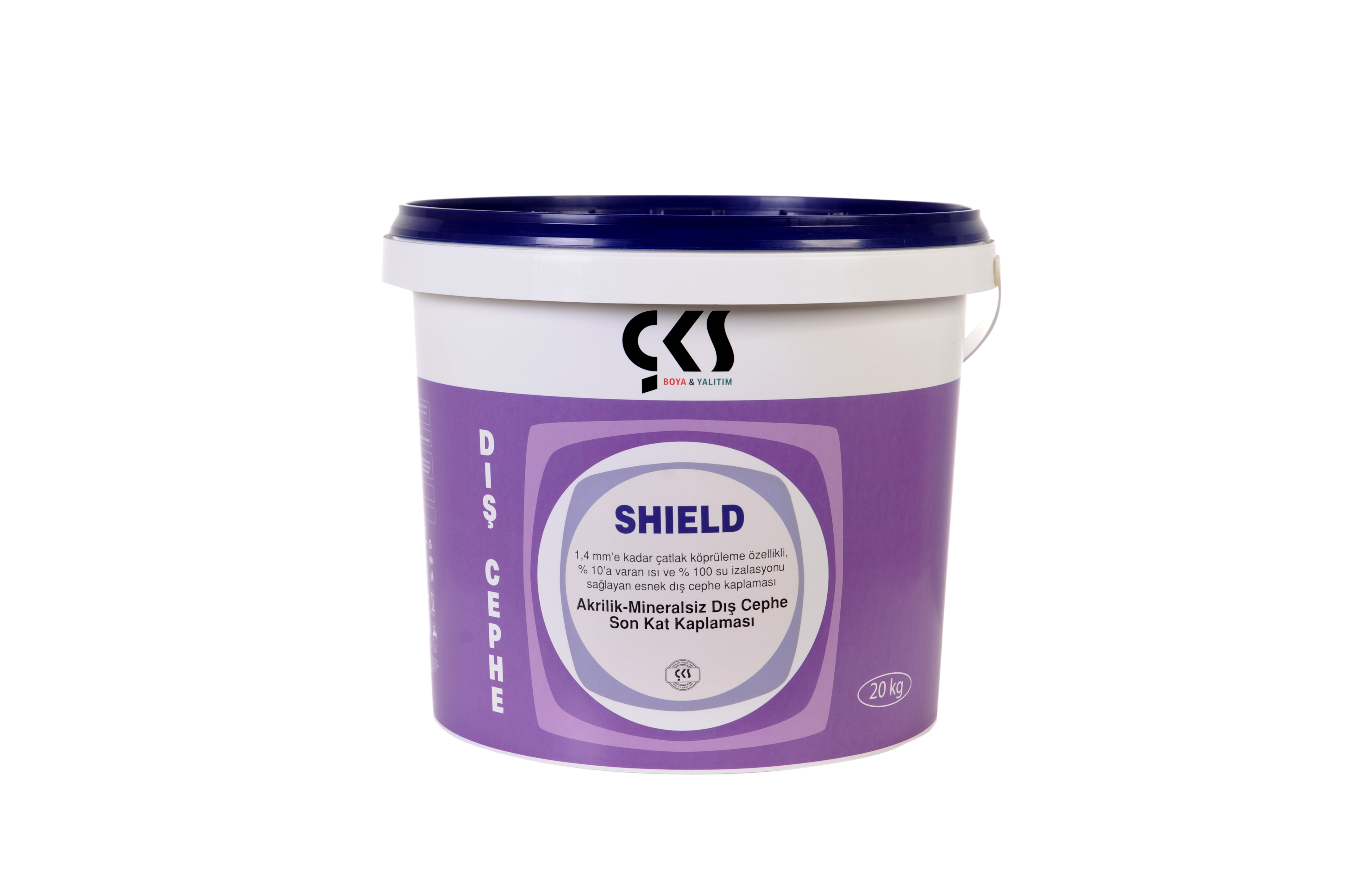 ÇKS SHIELD ACRYLIC ELASTIC SURFACE COATING FOR 100% WATERPROOFING