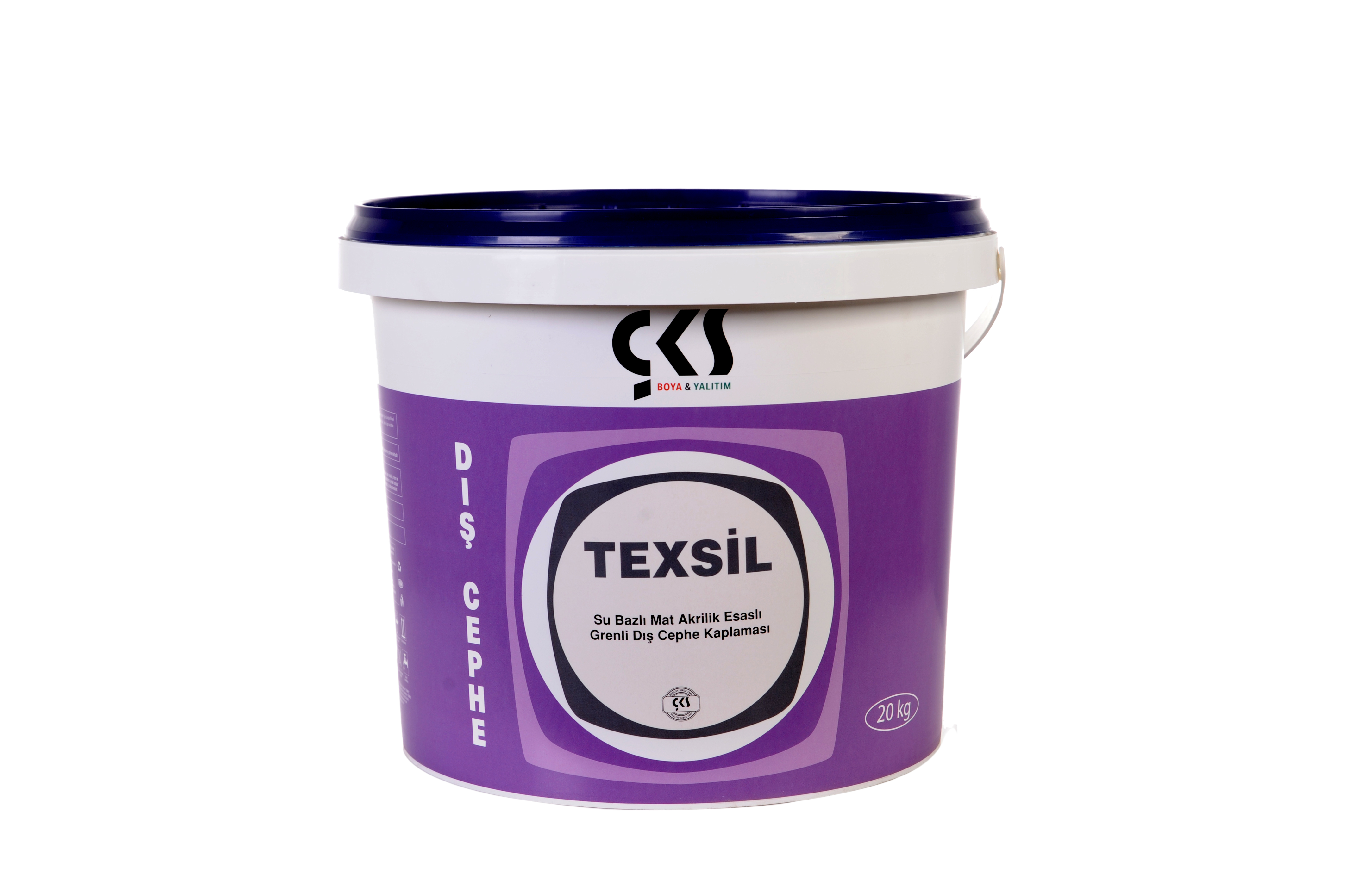 ÇKS TEXSIL WATER BASED MAT ACRYLIC SILICONE PAINT